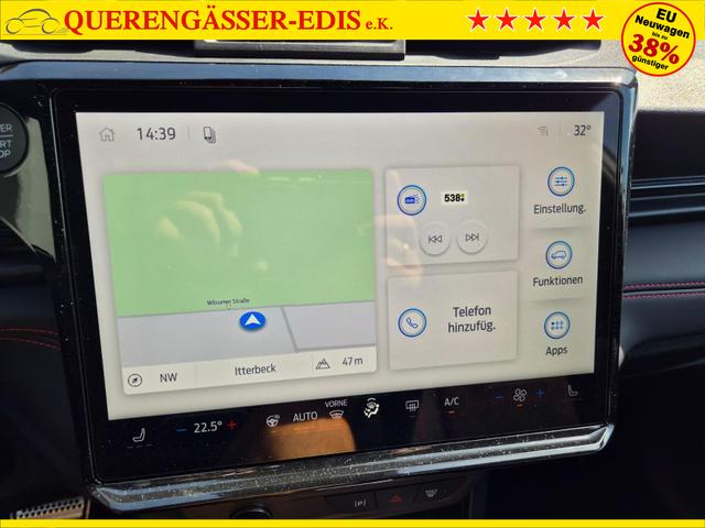 Ford Puma ST-Line X 1.0 EcoBoost Hybrid 125PS Automatik Premium Leder (Sensico) B+O-Sound elektr. Heckklappe Klimaautomatik Sitzheizung Lenkradheizung Frontscheibe beheizb. Ford-Navi SYNC4 Bluetooth Apple CarPlay Android Auto PDC v+h 18-LM 