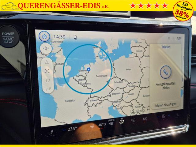 Ford Puma ST-Line X 1.0 EcoBoost Hybrid 125PS Automatik Premium Leder (Sensico) B+O-Sound elektr. Heckklappe Klimaautomatik Sitzheizung Lenkradheizung Frontscheibe beheizb. Ford-Navi SYNC4 Bluetooth Apple CarPlay Android Auto PDC v+h 18-LM 