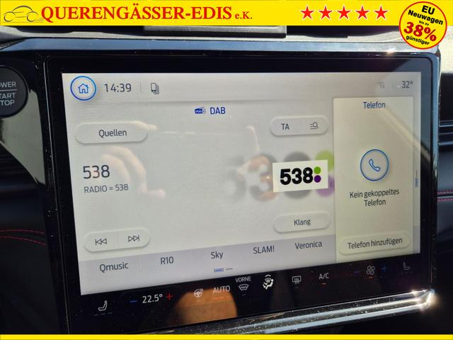 Ford Puma ST-Line X 1.0 EcoBoost Hybrid 125PS Automatik Premium Leder (Sensico) B+O-Sound elektr. Heckklappe Klimaautomatik Sitzheizung Lenkradheizung Frontscheibe beheizb. Ford-Navi SYNC4 Bluetooth Apple CarPlay Android Auto PDC v+h 18-LM 