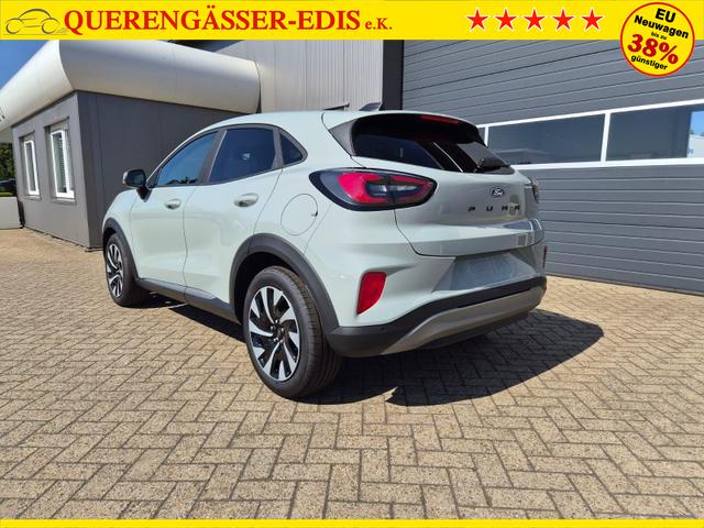Ford Puma Titanium 1.0 EcoBoost Hybrid 125PS Automatik Klimaautomatik Sitzheizung Lenkradheizung Frontscheibe beheizb. LED-Scheinwerfer SYNC4 Bluetooth Apple CarPlay Android Auto PDC v+h 