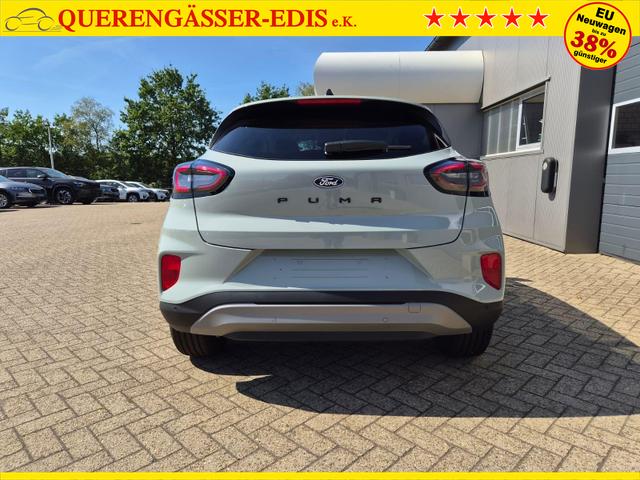 Ford Puma Titanium 1.0 EcoBoost Hybrid 125PS Automatik Klimaautomatik Sitzheizung Lenkradheizung Frontscheibe beheizb. LED-Scheinwerfer SYNC4 Bluetooth Apple CarPlay Android Auto PDC v+h 