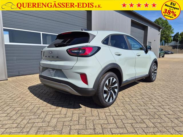 Ford Puma Titanium 1.0 EcoBoost Hybrid 125PS Automatik Klimaautomatik Sitzheizung Lenkradheizung Frontscheibe beheizb. LED-Scheinwerfer SYNC4 Bluetooth Apple CarPlay Android Auto PDC v+h 
