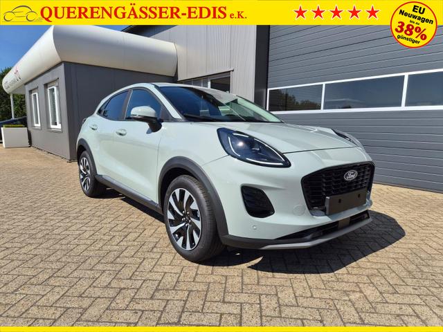 Ford Puma Titanium 1.0 EcoBoost Hybrid 125PS Automatik Klimaautomatik Sitzheizung Lenkradheizung Frontscheibe beheizb. LED-Scheinwerfer SYNC4 Bluetooth Apple CarPlay Android Auto PDC v+h 