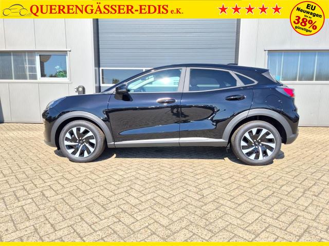 Ford Puma Titanium 1.0 EcoBoost Hybrid 125PS Automatik Klimaautomatik Sitzheizung Lenkradheizung Frontscheibe beheizb. LED-Scheinwerfer SYNC4 Bluetooth Apple CarPlay Android Auto PDC v+h 