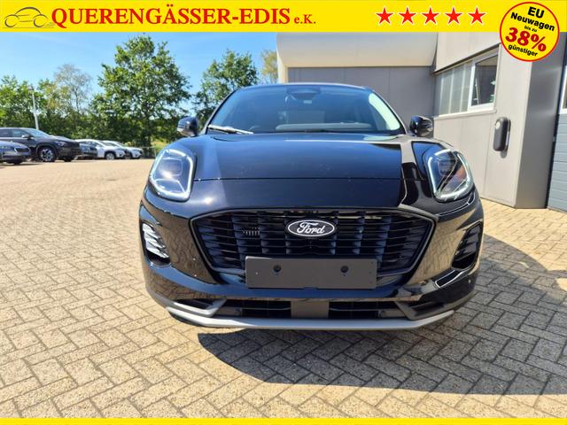 Ford Puma Titanium 1.0 EcoBoost Hybrid 125PS Automatik Klimaautomatik Sitzheizung Lenkradheizung Frontscheibe beheizb. LED-Scheinwerfer SYNC4 Bluetooth Apple CarPlay Android Auto PDC v+h 