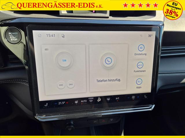 Ford Puma Titanium 1.0 EcoBoost Hybrid 125PS Automatik Klimaautomatik Sitzheizung Lenkradheizung Frontscheibe beheizb. LED-Scheinwerfer SYNC4 Bluetooth Apple CarPlay Android Auto PDC v+h 