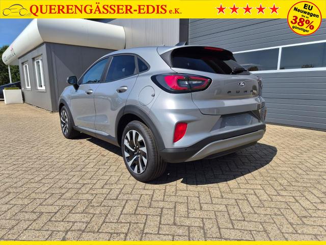 Ford Puma Titanium 1.0 EcoBoost Hybrid 125PS Automatik Klimaautomatik Sitzheizung Lenkradheizung Frontscheibe beheizb. LED-Scheinwerfer SYNC4 Bluetooth Apple CarPlay Android Auto PDC v+h 