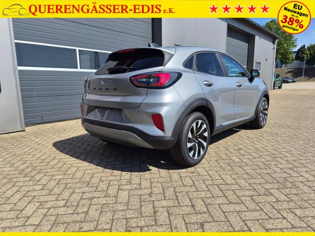 Ford Puma Titanium 1.0 EcoBoost Hybrid 125PS Automatik Klimaautomatik Sitzheizung Lenkradheizung Frontscheibe beheizb. LED-Scheinwerfer SYNC4 Bluetooth Apple CarPlay Android Auto PDC v+h 