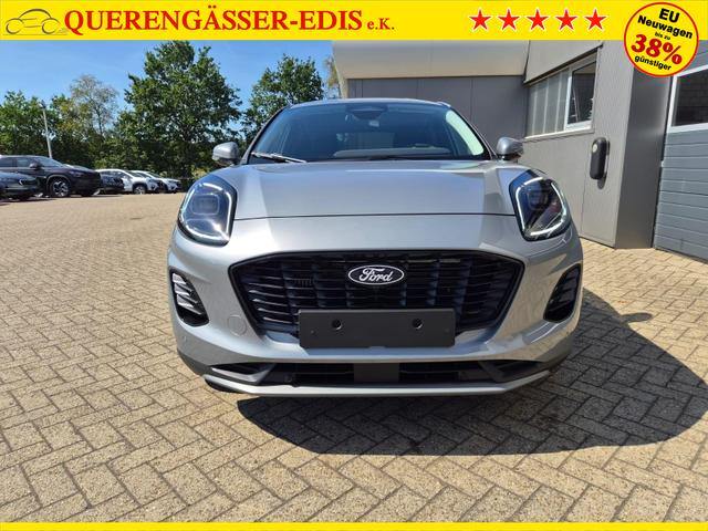 Ford Puma Titanium 1.0 EcoBoost Hybrid 125PS Automatik Klimaautomatik Sitzheizung Lenkradheizung Frontscheibe beheizb. LED-Scheinwerfer SYNC4 Bluetooth Apple CarPlay Android Auto PDC v+h 