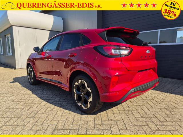 Ford Puma ST-Line X 1.0 EcoBoost Hybrid 125PS Automatik Premium Leder (Sensico) B+O-Sound elektr. Heckklappe Klimaautomatik Sitzheizung Lenkradheizung Frontscheibe beheizb. Ford-Navi SYNC4 Bluetooth Apple CarPlay Android Auto PDC v+h 18-LM 
