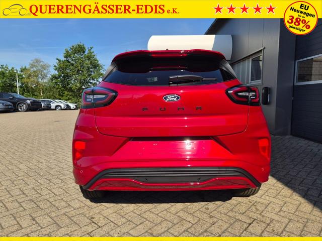 Ford Puma ST-Line X 1.0 EcoBoost Hybrid 125PS Automatik Premium Leder (Sensico) B+O-Sound elektr. Heckklappe Klimaautomatik Sitzheizung Lenkradheizung Frontscheibe beheizb. Ford-Navi SYNC4 Bluetooth Apple CarPlay Android Auto PDC v+h 18-LM 