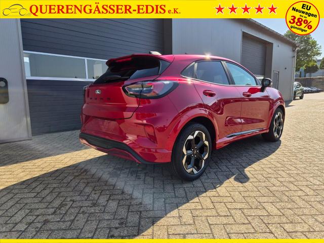 Ford Puma ST-Line X 1.0 EcoBoost Hybrid 125PS Automatik Premium Leder (Sensico) B+O-Sound elektr. Heckklappe Klimaautomatik Sitzheizung Lenkradheizung Frontscheibe beheizb. Ford-Navi SYNC4 Bluetooth Apple CarPlay Android Auto PDC v+h 18-LM 