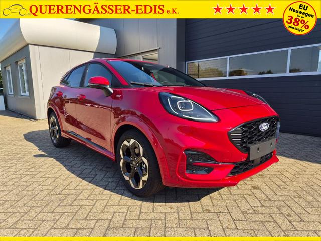 Ford Puma ST-Line X 1.0 EcoBoost Hybrid 125PS Automatik Premium Leder (Sensico) B+O-Sound elektr. Heckklappe Klimaautomatik Sitzheizung Lenkradheizung Frontscheibe beheizb. Ford-Navi SYNC4 Bluetooth Apple CarPlay Android Auto PDC v+h 18-LM 