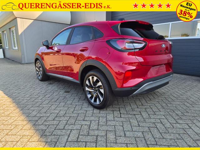 Ford Puma Titanium 1.0 EcoBoost Hybrid 125PS Automatik Klimaautomatik Sitzheizung Lenkradheizung Frontscheibe beheizb. LED-Scheinwerfer SYNC4 Bluetooth Apple CarPlay Android Auto PDC v+h 
