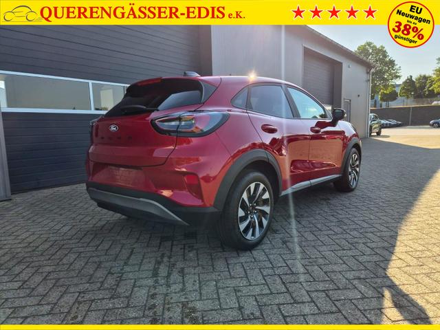 Ford Puma Titanium 1.0 EcoBoost Hybrid 125PS Automatik Klimaautomatik Sitzheizung Lenkradheizung Frontscheibe beheizb. LED-Scheinwerfer SYNC4 Bluetooth Apple CarPlay Android Auto PDC v+h 