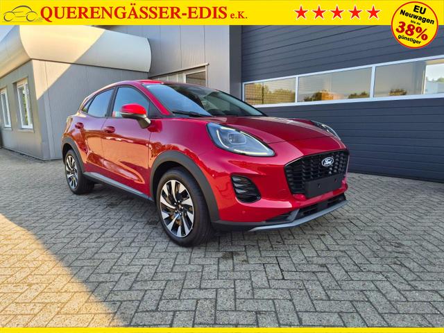 Ford Puma Titanium 1.0 EcoBoost Hybrid 125PS Automatik Klimaautomatik Sitzheizung Lenkradheizung Frontscheibe beheizb. LED-Scheinwerfer SYNC4 Bluetooth Apple CarPlay Android Auto PDC v+h 