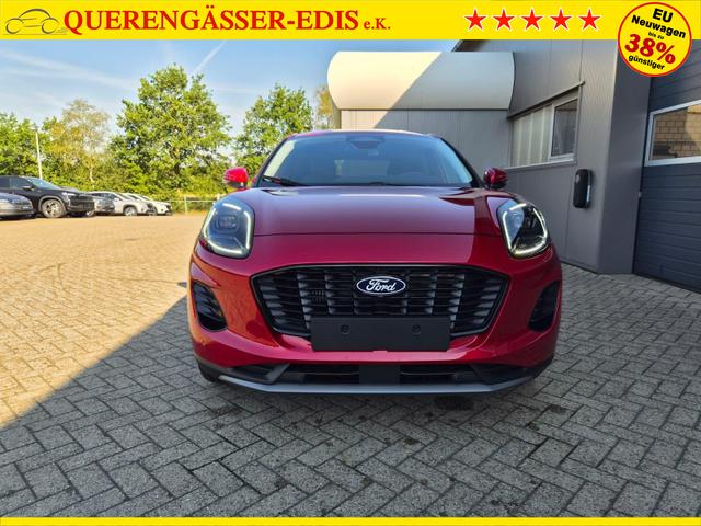 Ford Puma Titanium 1.0 EcoBoost Hybrid 125PS Automatik Klimaautomatik Sitzheizung Lenkradheizung Frontscheibe beheizb. LED-Scheinwerfer SYNC4 Bluetooth Apple CarPlay Android Auto PDC v+h 