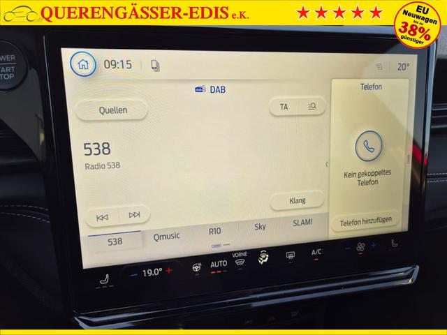 Ford Puma Titanium 1.0 EcoBoost Hybrid 125PS Automatik Klimaautomatik Sitzheizung Lenkradheizung Frontscheibe beheizb. LED-Scheinwerfer SYNC4 Bluetooth Apple CarPlay Android Auto PDC v+h 