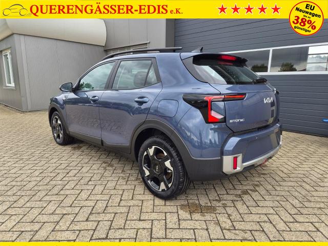 Kia Stonic 1.0 T-GDI MHEV 115PS NEUES MODELL Sitzheizung Lenkradheizung PDC v+h R&uuml;ckf.Kamera Klima Bluetooth Touchscreen Apple CarPlay Android Auto Tempomat 16"LM 
