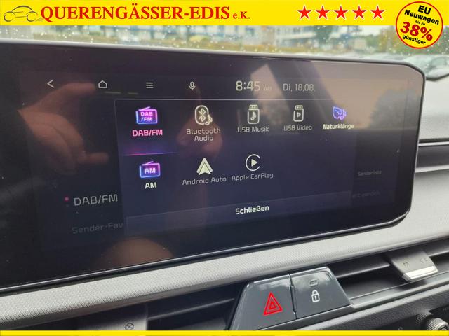 Kia Stonic 1.0 T-GDI MHEV 115PS NEUES MODELL LED-Scheinwerfer Sitzheizung Lenkradheizung PDC v+h R&uuml;ckf.Kamera Klima Bluetooth Touchscreen Apple CarPlay Android Auto Tempomat 16"LM 