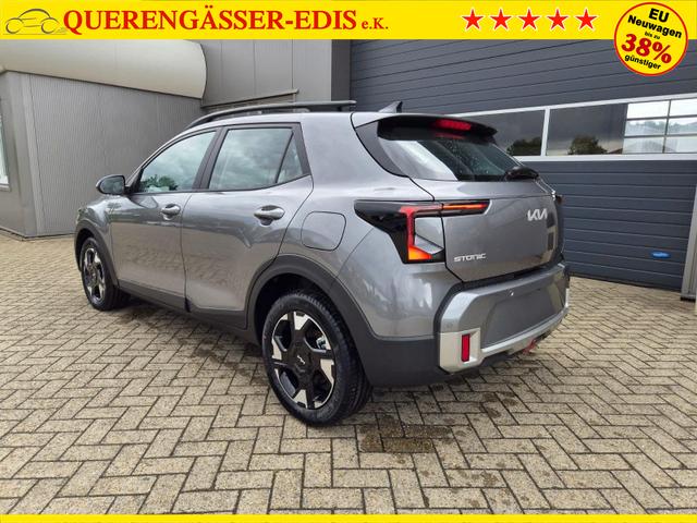 Kia Stonic 1.0 T-GDI MHEV 115PS NEUES MODELL LED-Scheinwerfer Sitzheizung Lenkradheizung PDC v+h R&uuml;ckf.Kamera Klima Bluetooth Touchscreen Apple CarPlay Android Auto Tempomat 16"LM 
