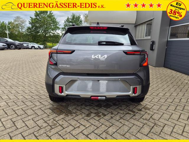 Kia Stonic 1.0 T-GDI MHEV 115PS NEUES MODELL LED-Scheinwerfer Sitzheizung Lenkradheizung PDC v+h R&uuml;ckf.Kamera Klima Bluetooth Touchscreen Apple CarPlay Android Auto Tempomat 16"LM 