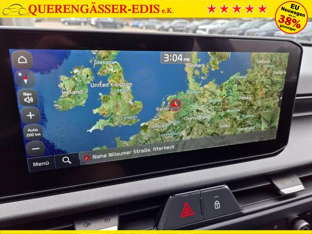 Kia Stonic 1.0 T-GDI MHEV 115PS NEUES MODELL LED-Scheinwerfer Sitzheizung Lenkradheizung PDC v+h R&uuml;ckf.Kamera Klima Bluetooth Touchscreen Apple CarPlay Android Auto Tempomat 16"LM 