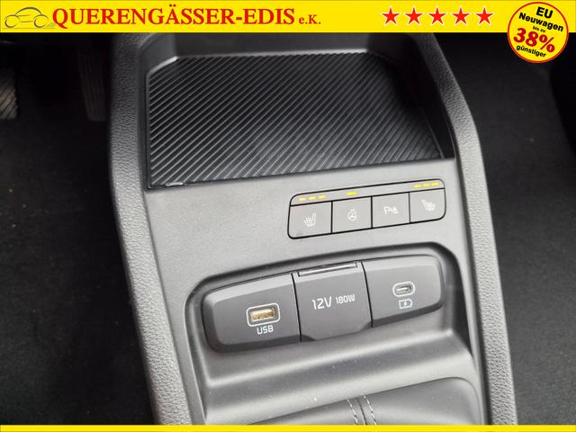Kia Stonic 1.0 T-GDI MHEV 115PS NEUES MODELL LED-Scheinwerfer Sitzheizung Lenkradheizung PDC v+h R&uuml;ckf.Kamera Klima Bluetooth Touchscreen Apple CarPlay Android Auto Tempomat 16"LM 