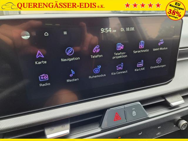Kia Stonic 1.0 T-GDI MHEV 115PS NEUES MODELL LED-Scheinwerfer Sitzheizung Lenkradheizung PDC v+h R&uuml;ckf.Kamera Klima Bluetooth Touchscreen Apple CarPlay Android Auto Tempomat 16"LM 