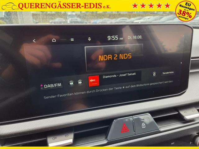 Kia Stonic 1.0 T-GDI MHEV 115PS NEUES MODELL LED-Scheinwerfer Sitzheizung Lenkradheizung PDC v+h R&uuml;ckf.Kamera Klima Bluetooth Touchscreen Apple CarPlay Android Auto Tempomat 16"LM 
