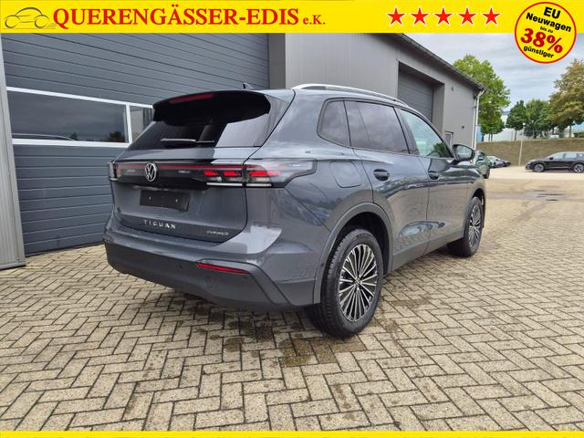 Volkswagen Tiguan Life 1,5 l eHybrid OPF 204PS DSG elekt.AHK Design Paket LED-Plus-Scheinw. elektr. Heckklappe Sitzheizung Lenkradheizung R&uuml;ckf.Kamera Klimaautomatik VW-Radio Bluetooth wireless Apple CarPlay + Android Auto PDC v+h ACC 2xKeyless Digital Cockpit 