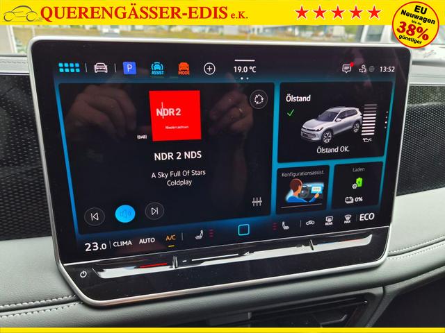 Volkswagen Tiguan Life 1,5 l eHybrid OPF 204PS DSG elekt.AHK Design Paket LED-Plus-Scheinw. elektr. Heckklappe Sitzheizung Lenkradheizung R&uuml;ckf.Kamera Klimaautomatik VW-Radio Bluetooth wireless Apple CarPlay + Android Auto PDC v+h ACC 2xKeyless Digital Cockpit 