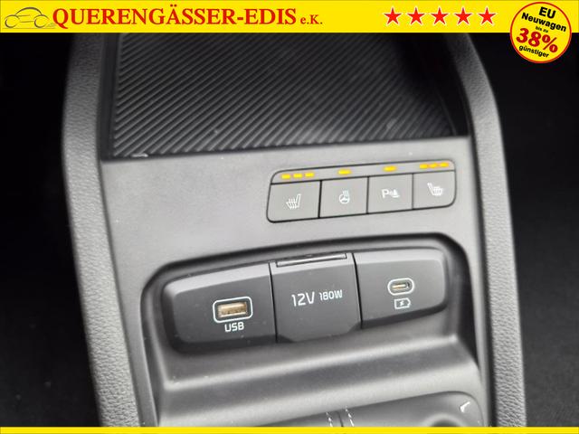 Kia Stonic 1.0 T-GDI 100PS NEUES MODELL LED-Scheinwerfer Sitzheizung Lenkradheizung PDC v+h R&uuml;ckf.Kamera Klima Bluetooth Touchscreen Apple CarPlay Android Auto Tempomat 16"LM 