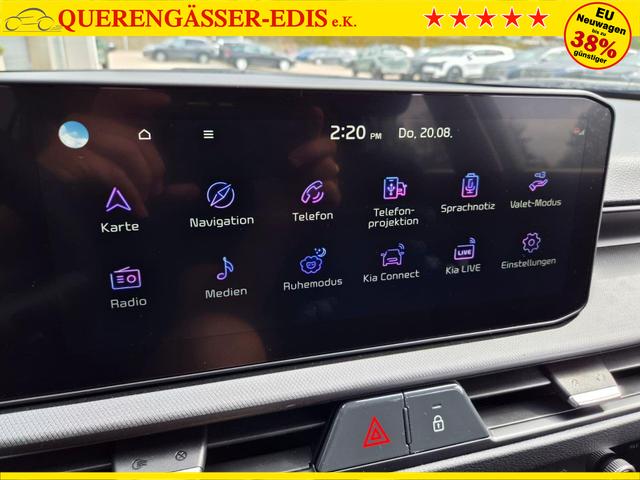 Kia Stonic 1.0 T-GDI 100PS NEUES MODELL LED-Scheinwerfer Sitzheizung Lenkradheizung PDC v+h R&uuml;ckf.Kamera Klima Bluetooth Touchscreen Apple CarPlay Android Auto Tempomat 16"LM 
