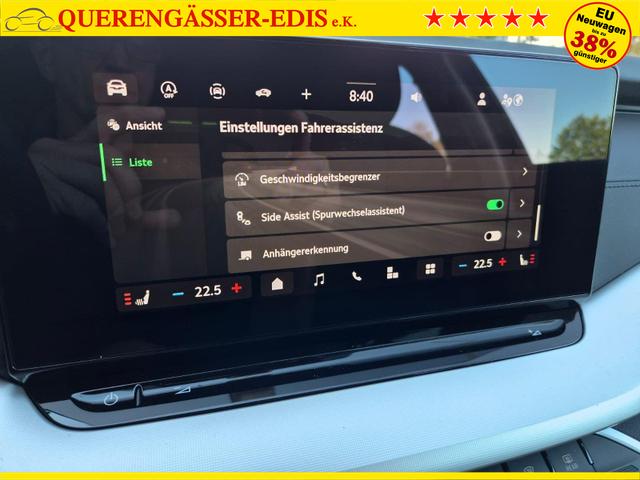 Skoda Octavia Combi 1.5 TSI 150PS m-HEV DSG Selection AHK Klimaautomatik PDC v+h R&uuml;ckf.Kamera Sitzheizung Apple CarPlay Android Auto 16"LM 