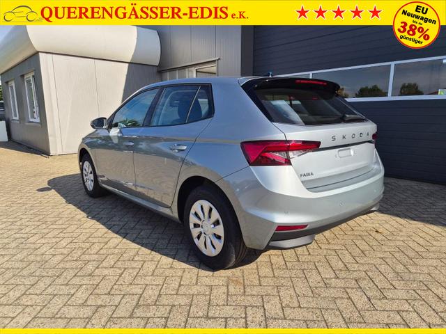 Skoda Fabia 1.0 TSI 95PS Selection 5-t&uuml;rig R&uuml;ckf.Kamera Parksensoren Sitzheizung Multifunktionslenkrad Klima Skoda-Radio Bluetooth Touchscreen Speedlimiter Nebelsch. Apple CarPlay + Android Auto 