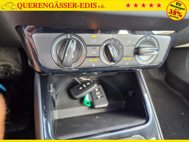 Skoda Fabia 1.0 TSI 95PS Selection 5-t&uuml;rig R&uuml;ckf.Kamera Parksensoren Sitzheizung Multifunktionslenkrad Klima Skoda-Radio Bluetooth Touchscreen Speedlimiter Nebelsch. Apple CarPlay + Android Auto 