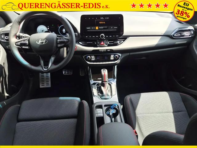 Hyundai i30 Kombi 1.6 T-GDI 150PS Automatik N-Line Sitzheizung Lenkradheizung Klimaautomatik Navi 10,3"-Touchscreen Bluelink Apple CarPlay + Android Auto PDC v+h R&uuml;ckf.Kamera 18-LM 