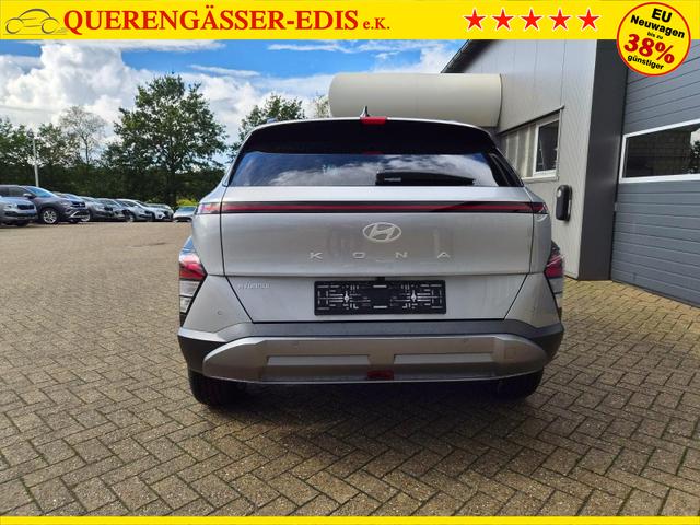 Hyundai KONA Trend 1.6 T-GDI 150PS Automatik Voll-LED-Scheinw. Sitzheizung Lenkradheizung ACC Klimaautomatik Navi Touchscreen DAB+ Apple CarPlay + Android Auto PDC v+h R&uuml;ckf.Kamera 2xKeyless 17-LM 
