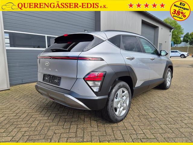 Hyundai KONA Trend 1.6 T-GDI 150PS Automatik Voll-LED-Scheinw. Sitzheizung Lenkradheizung ACC Klimaautomatik Navi Touchscreen DAB+ Apple CarPlay + Android Auto PDC v+h R&uuml;ckf.Kamera 2xKeyless 17-LM 