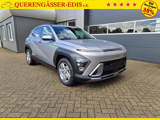 Hyundai KONA Trend 1.6 T-GDI 150PS Automatik Voll-LED-Scheinw. Sitzheizung Lenkradheizung ACC Klimaautomatik Navi Touchscreen DAB+ Apple CarPlay + Android Auto PDC v+h R&uuml;ckf.Kamera 2xKeyless 17-LM 