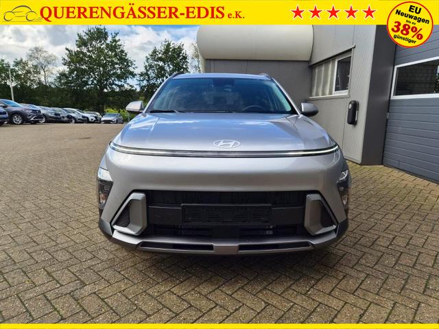 Hyundai KONA Trend 1.6 T-GDI 150PS Automatik Voll-LED-Scheinw. Sitzheizung Lenkradheizung ACC Klimaautomatik Navi Touchscreen DAB+ Apple CarPlay + Android Auto PDC v+h R&uuml;ckf.Kamera 2xKeyless 17-LM 