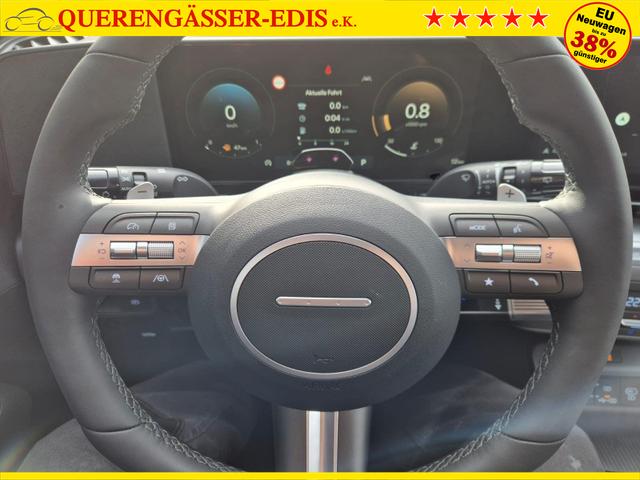 Hyundai KONA Trend 1.6 T-GDI 150PS Automatik Voll-LED-Scheinw. Sitzheizung Lenkradheizung ACC Klimaautomatik Navi Touchscreen DAB+ Apple CarPlay + Android Auto PDC v+h R&uuml;ckf.Kamera 2xKeyless 17-LM 
