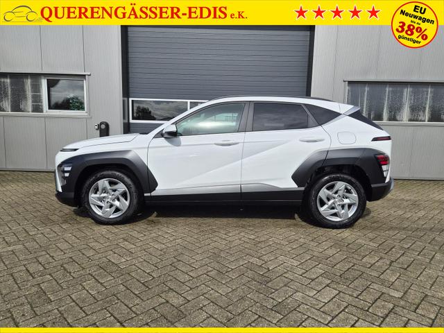 Hyundai KONA Trend 1.6 T-GDI 150PS Automatik Voll-LED-Scheinw. Sitzheizung Lenkradheizung ACC Klimaautomatik Navi Touchscreen DAB+ Apple CarPlay + Android Auto PDC v+h R&uuml;ckf.Kamera 2xKeyless 17-LM 