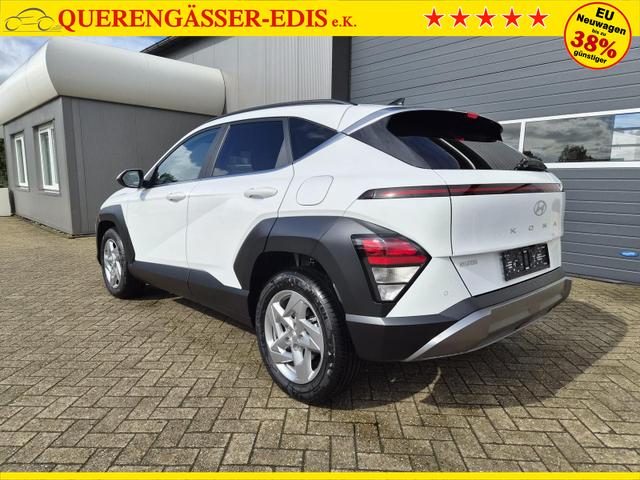 Hyundai KONA Trend 1.6 T-GDI 150PS Automatik Voll-LED-Scheinw. Sitzheizung Lenkradheizung ACC Klimaautomatik Navi Touchscreen DAB+ Apple CarPlay + Android Auto PDC v+h R&uuml;ckf.Kamera 2xKeyless 17-LM 