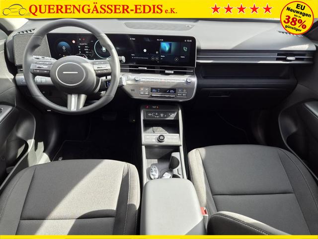 Hyundai KONA Trend 1.6 T-GDI 150PS Automatik Voll-LED-Scheinw. Sitzheizung Lenkradheizung ACC Klimaautomatik Navi Touchscreen DAB+ Apple CarPlay + Android Auto PDC v+h R&uuml;ckf.Kamera 2xKeyless 17-LM 