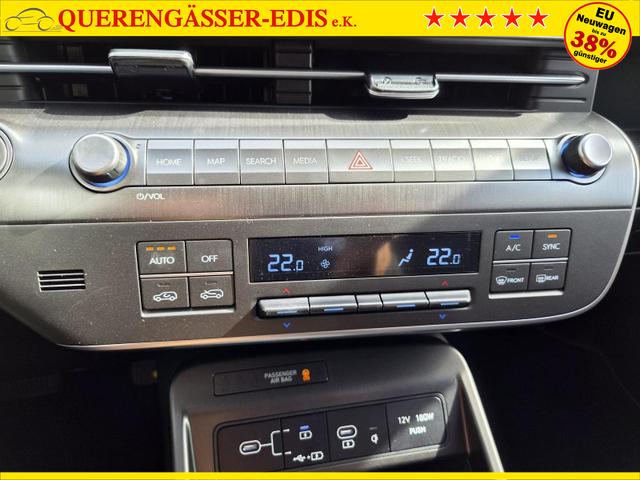Hyundai KONA Trend 1.6 T-GDI 150PS Automatik Voll-LED-Scheinw. Sitzheizung Lenkradheizung ACC Klimaautomatik Navi Touchscreen DAB+ Apple CarPlay + Android Auto PDC v+h R&uuml;ckf.Kamera 2xKeyless 17-LM 
