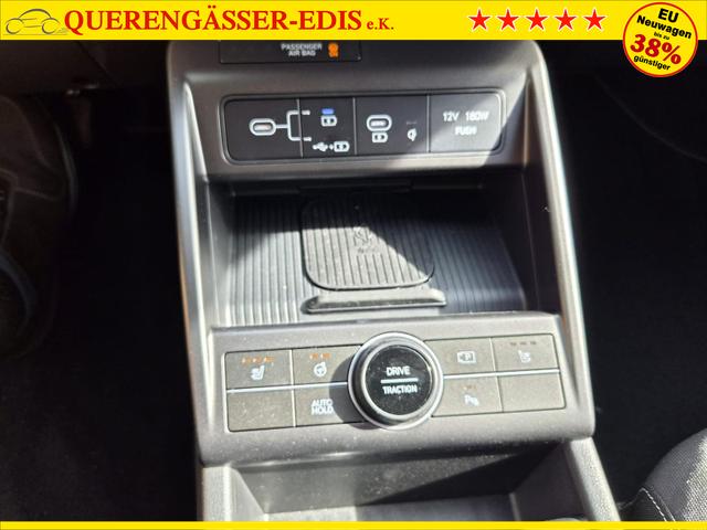 Hyundai KONA Trend 1.6 T-GDI 150PS Automatik Voll-LED-Scheinw. Sitzheizung Lenkradheizung ACC Klimaautomatik Navi Touchscreen DAB+ Apple CarPlay + Android Auto PDC v+h R&uuml;ckf.Kamera 2xKeyless 17-LM 