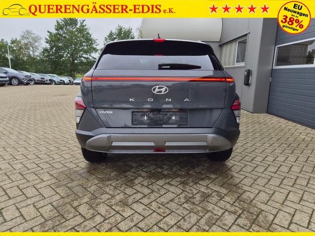 Hyundai KONA Trend 1.6 T-GDI 150PS Voll-LED-Scheinw. Sitzheizung Lenkradheizung Klimaautomatik Tempomat Navi Touchscreen DAB+ Apple CarPlay + Android Auto PDC v+h R&uuml;ckf.Kamera 2xKeyless 17-LM 