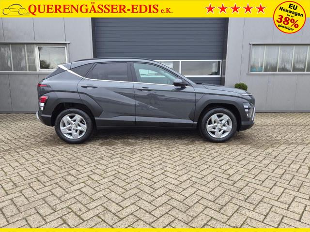 Hyundai KONA Trend 1.6 T-GDI 150PS Voll-LED-Scheinw. Sitzheizung Lenkradheizung Klimaautomatik Tempomat Navi Touchscreen DAB+ Apple CarPlay + Android Auto PDC v+h R&uuml;ckf.Kamera 2xKeyless 17-LM 